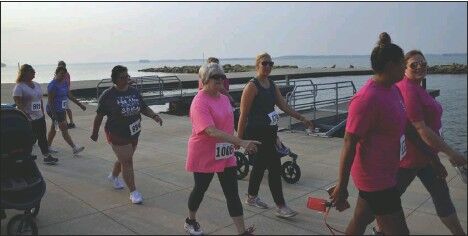 Groups walk for a cause